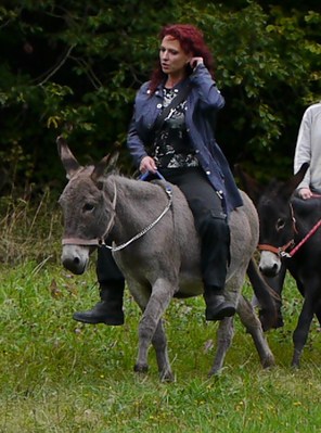 $image.Gallery.title: Esel-Ausritt,mal was anderes als hoch zu Ro&szlig;